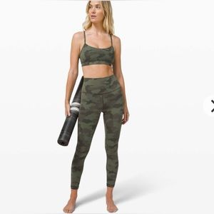 Lululemon green camo leggings